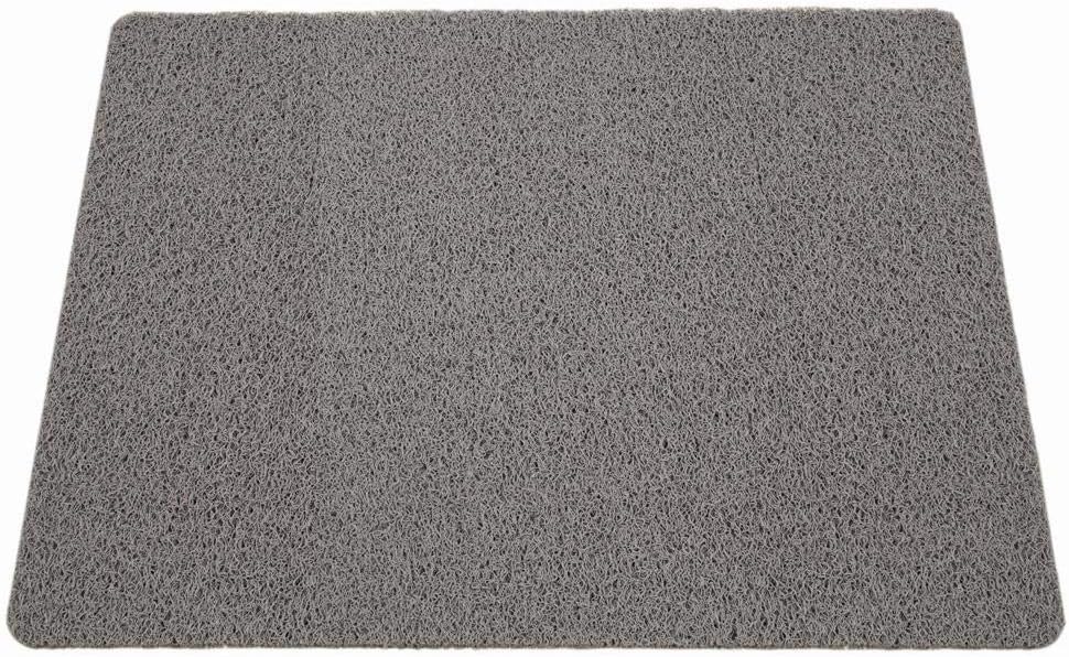 Außen Fußmatte Curly hellgrau 60x80 cm