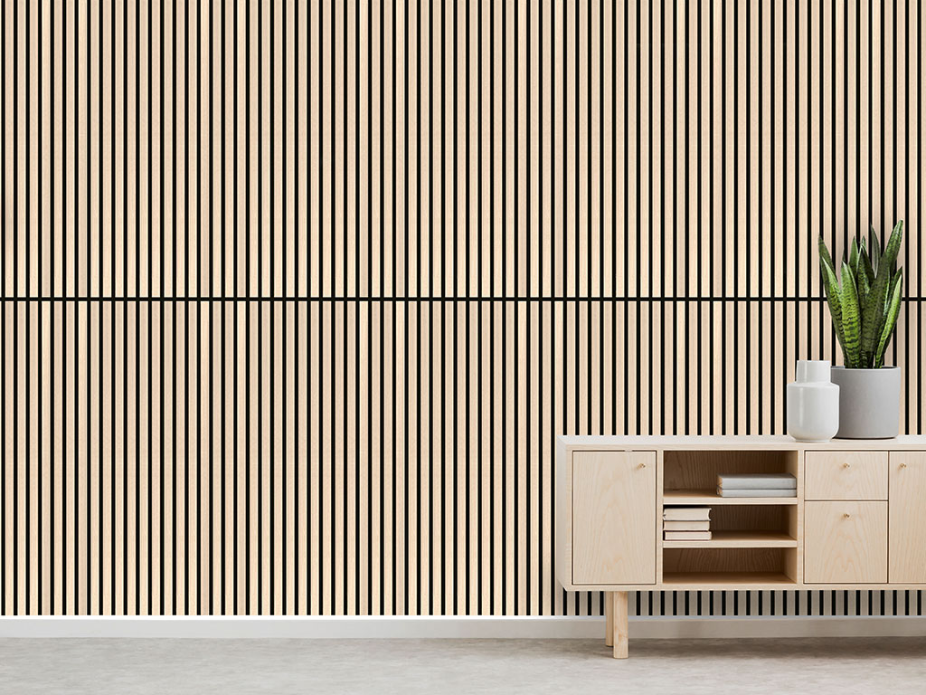 Wandpaneele Eiche schwarz 52 x 104 cm