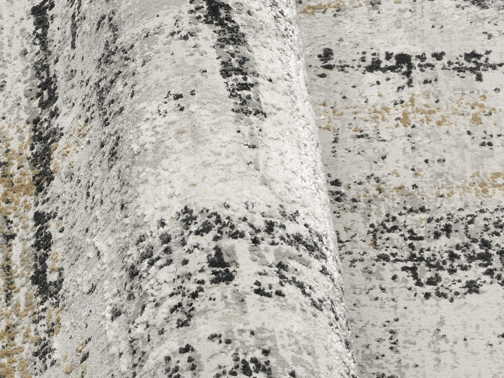 Manchester Delmont Designer Teppich grau