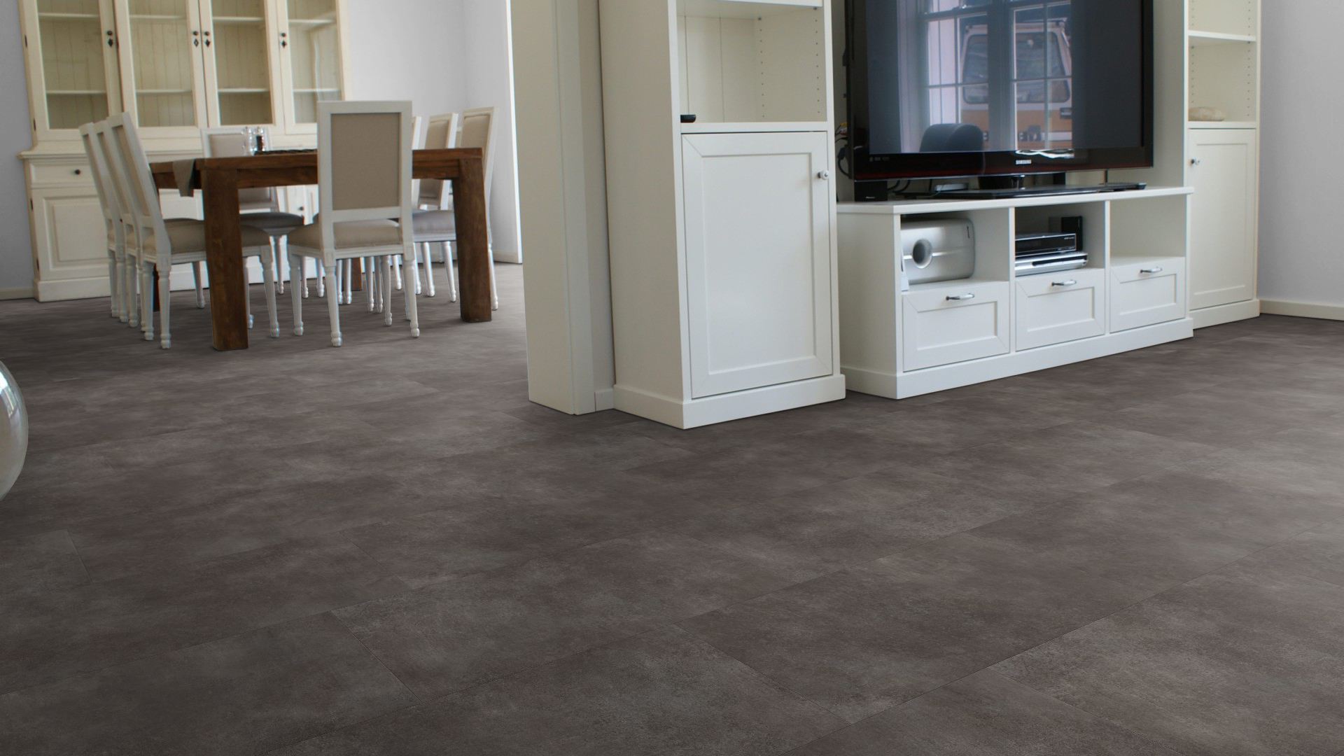 Klebe Vinyl Basic Granit dunkelgrau