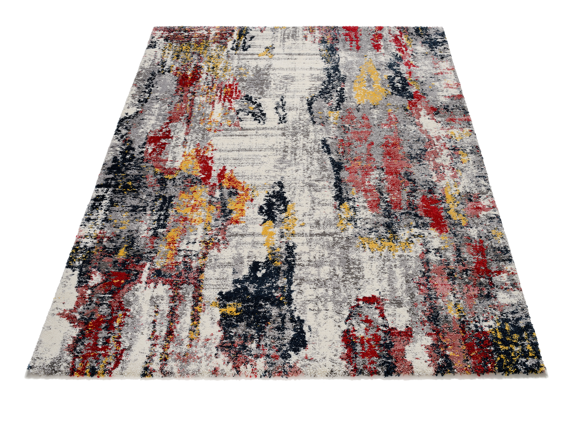 High and Low Five Designer Teppich multicolor