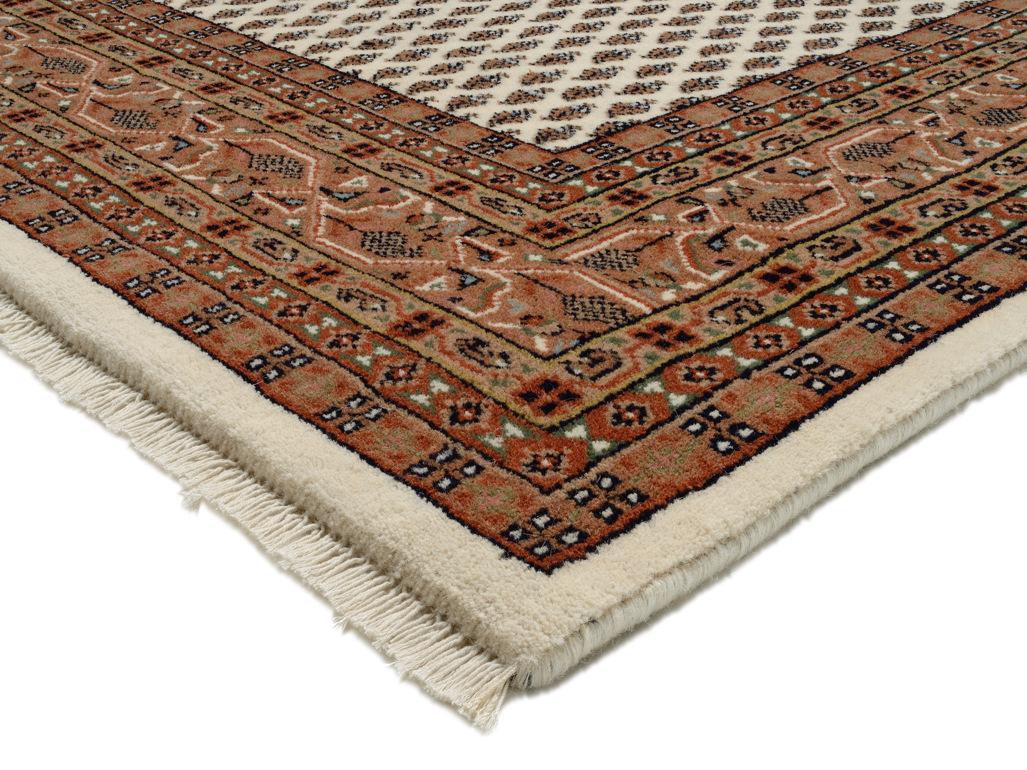 Sakki Mir Orientteppich creme-braun