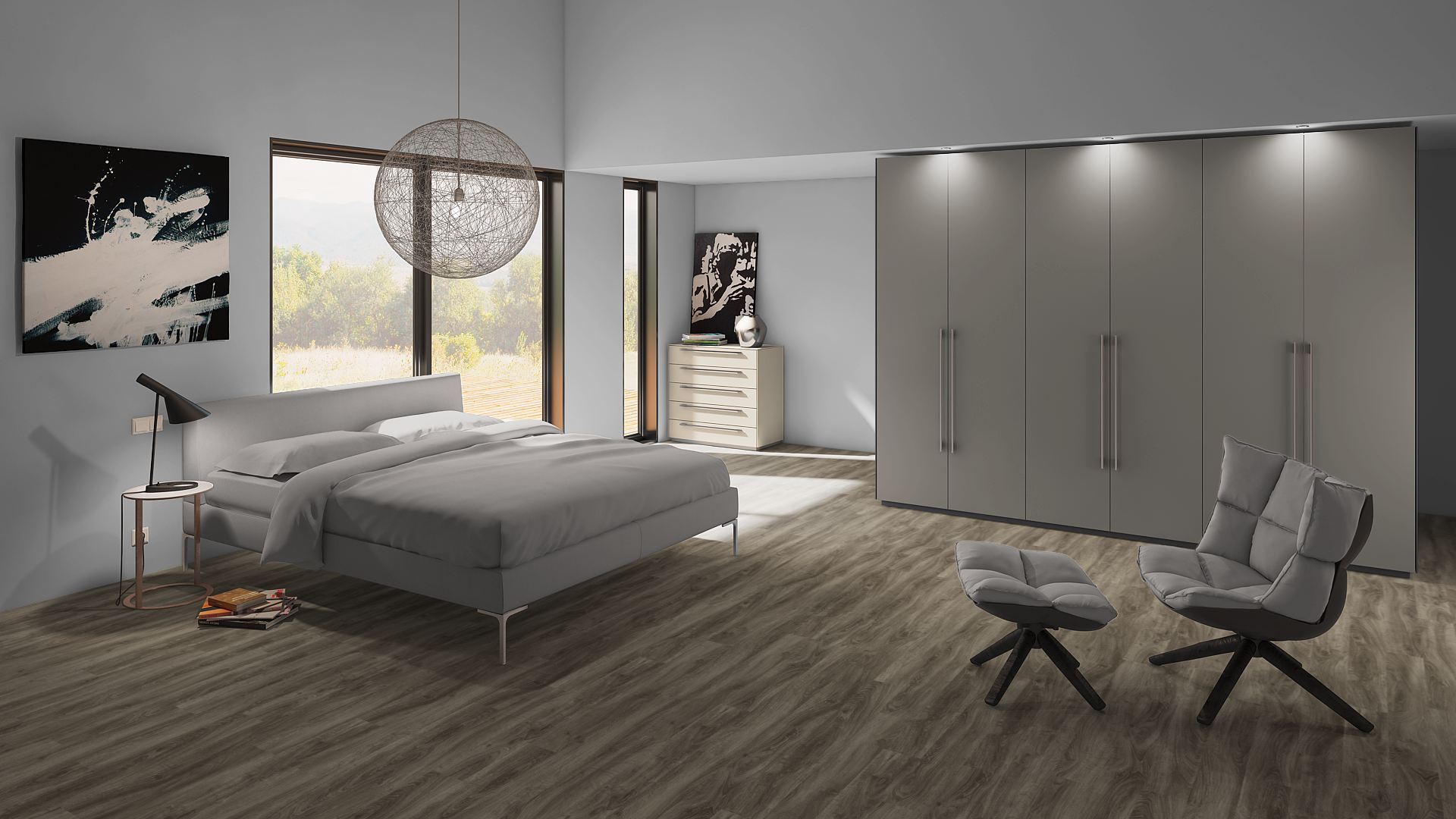 Klebe Vinyl Basic Eiche dunkelbraun
