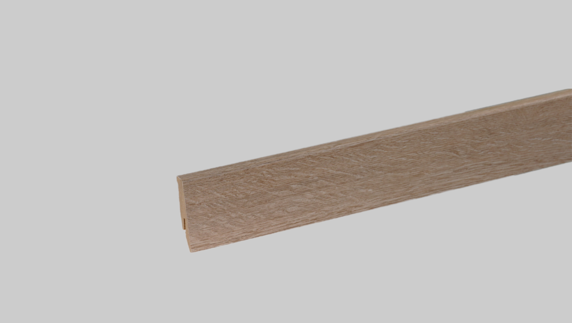 Fußleiste modern Eiche hell 18 x 58mm