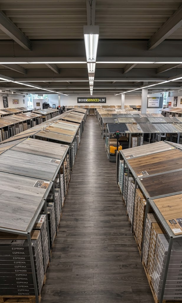 Große Auswahl an Klick-Vinylböden im Bodenservice24 Fachmarkt in Dormagen
