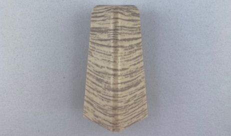 Innenecke Außenecke Endkappe Eiche Beige 58mm