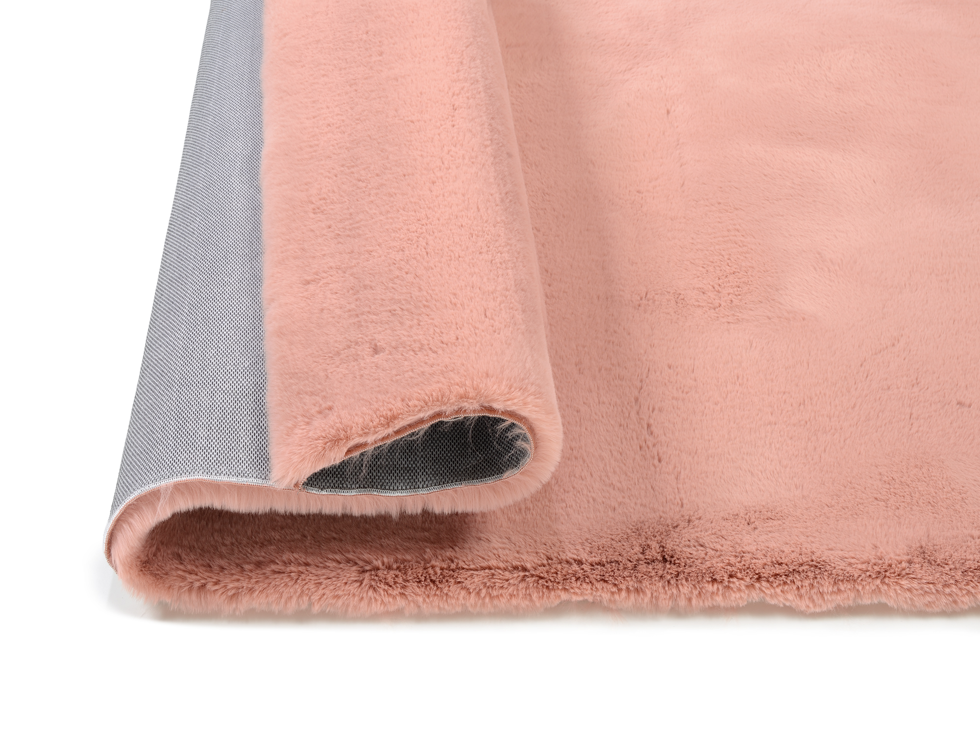 Rocky Soft Fellteppich rosenholz