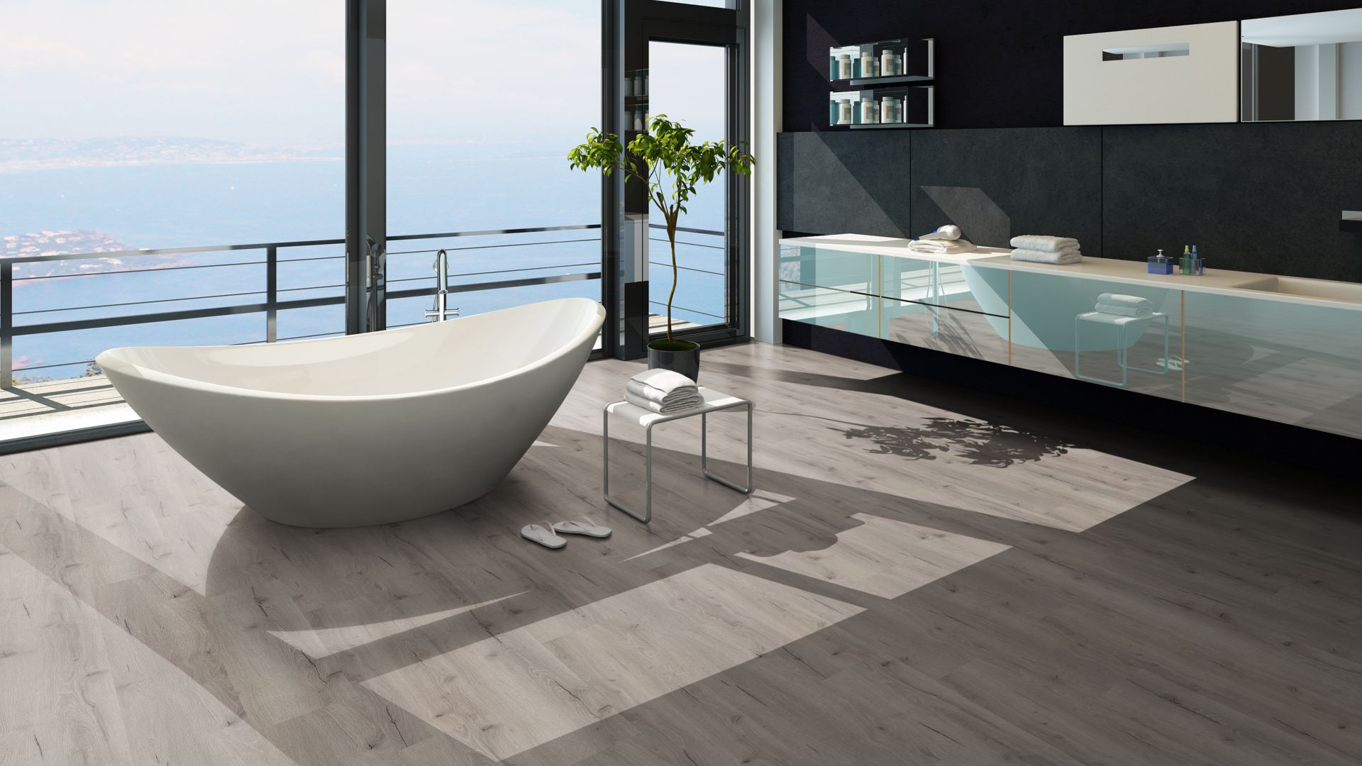 Klebe Vinyl Basic Asteiche Antik grau