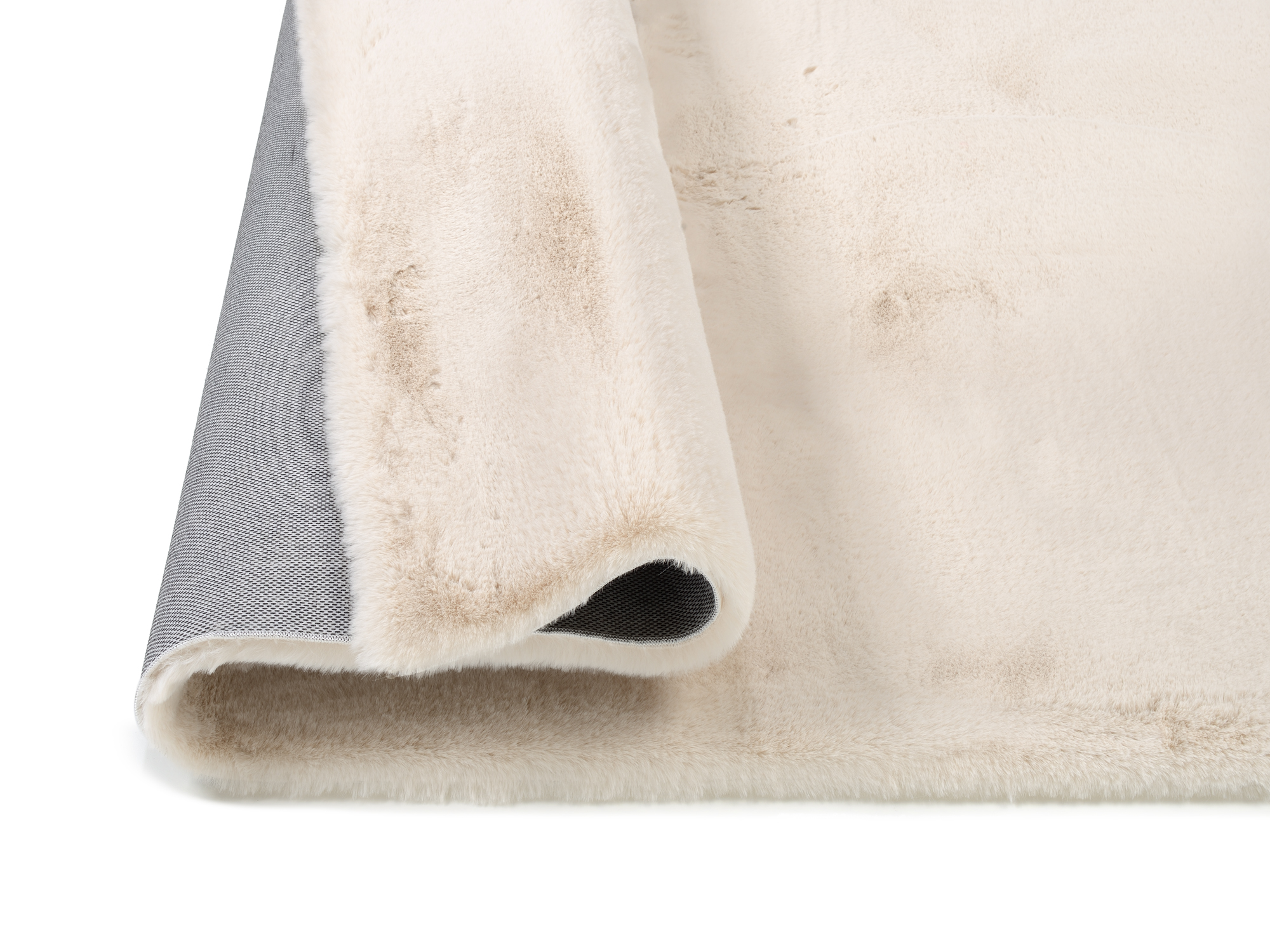 Rocky Soft Fellteppich beige