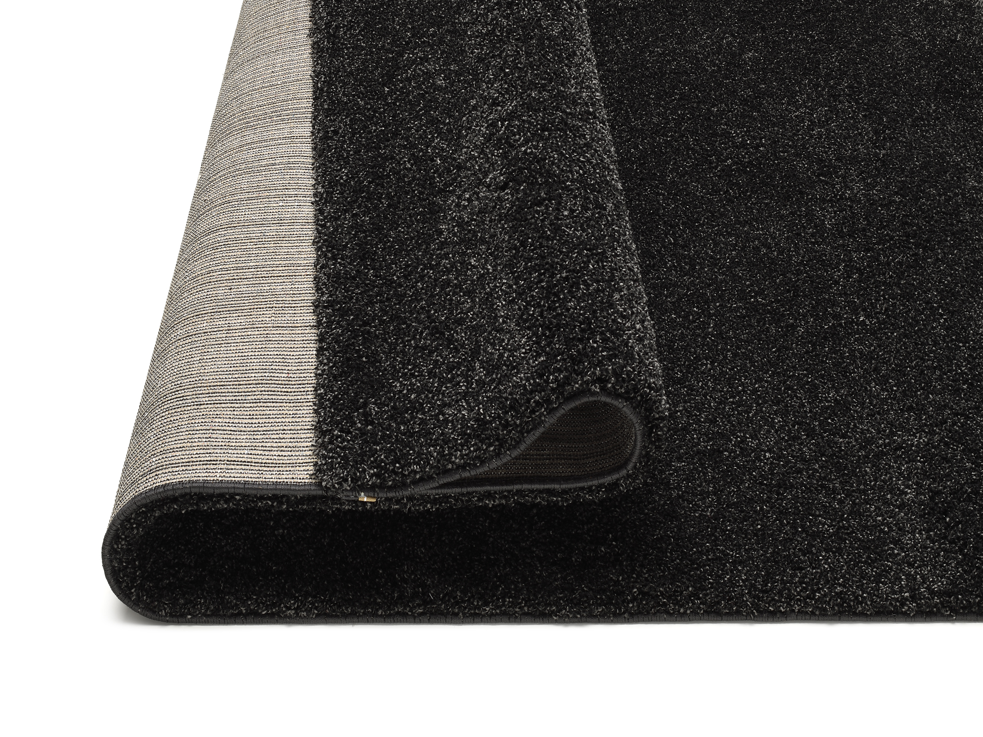 Montis Hochflor Teppich anthrazit