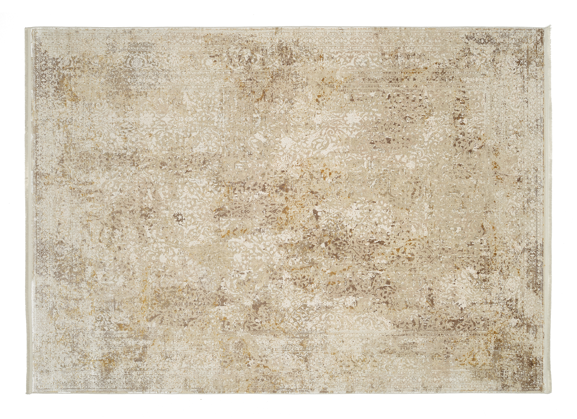 Bestseller Cava Designer Teppich beige-gold
