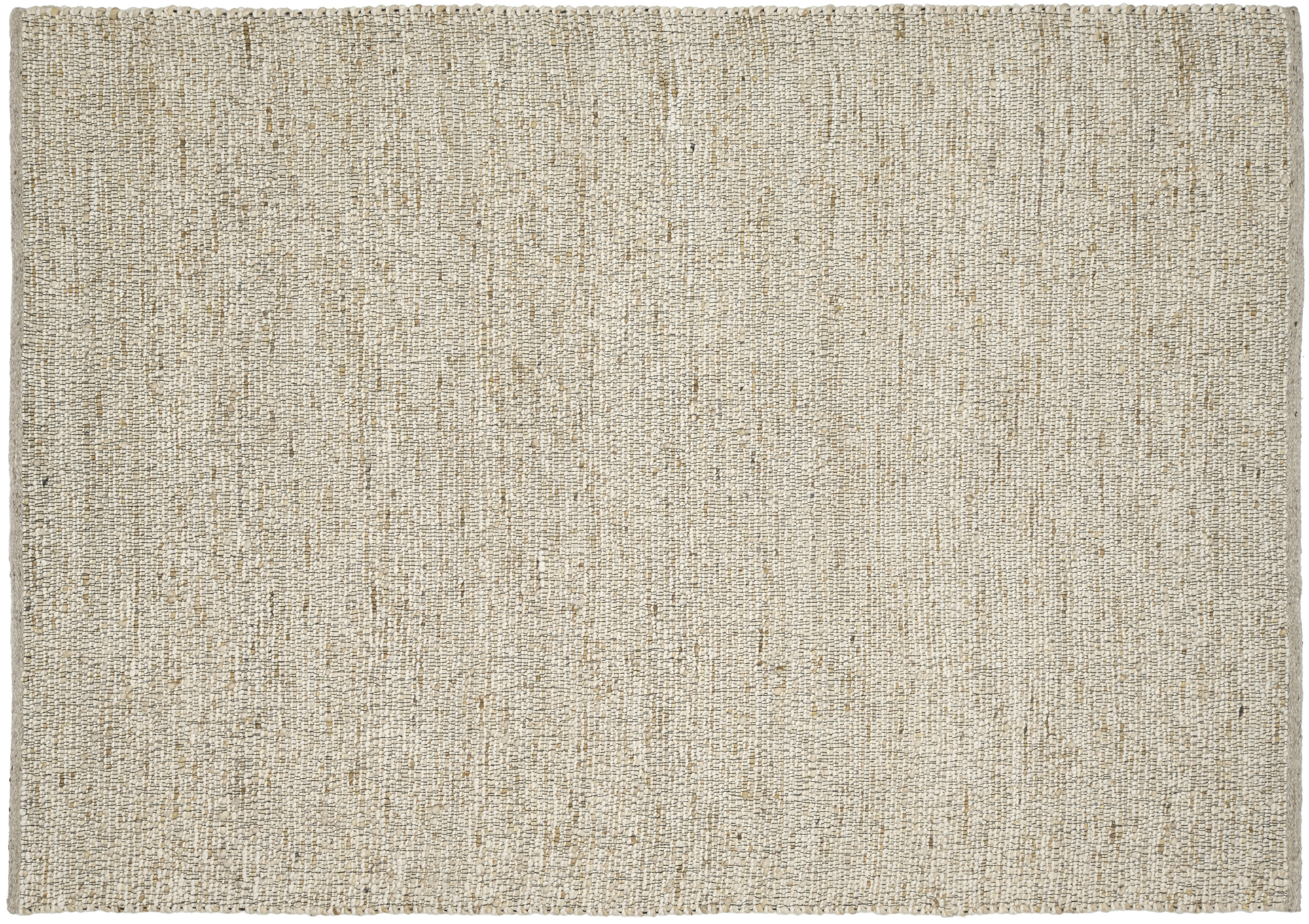 Country Handweb Teppich beige