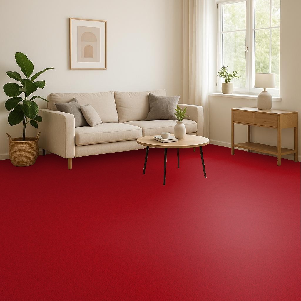 Vorwerk Teppichboden Bingo 1P15 rot m²/23,99€