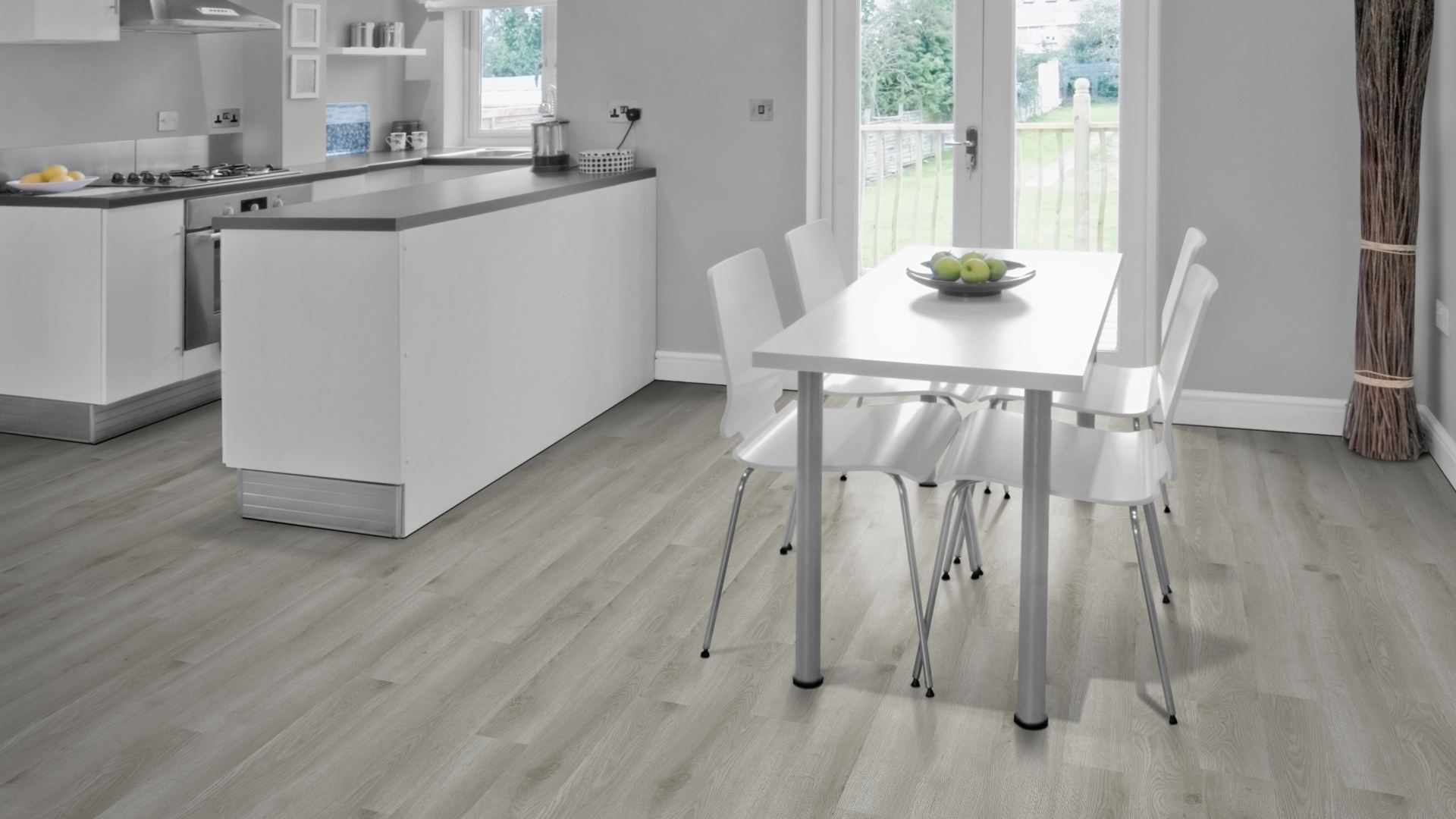 Klebe Vinyl Basic Eiche hellgrau
