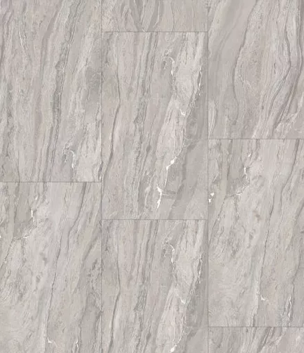Klick Vinyl hochglanz Fliese Marmor beige grau