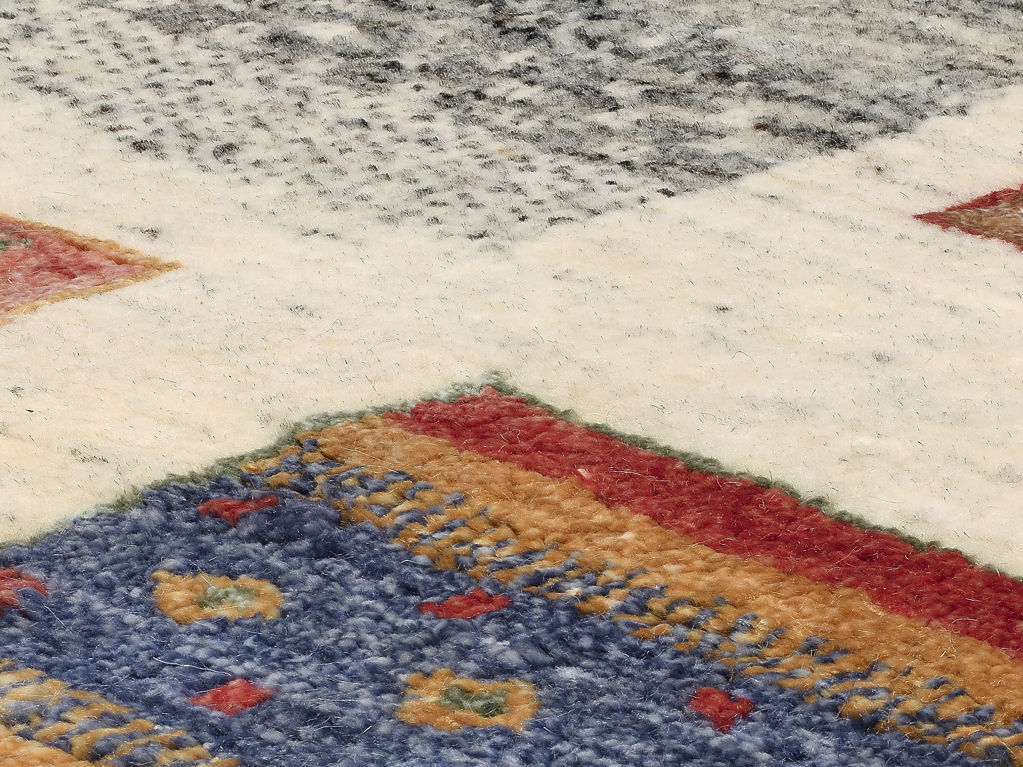 Colorful Tribut Wollteppich multicolor