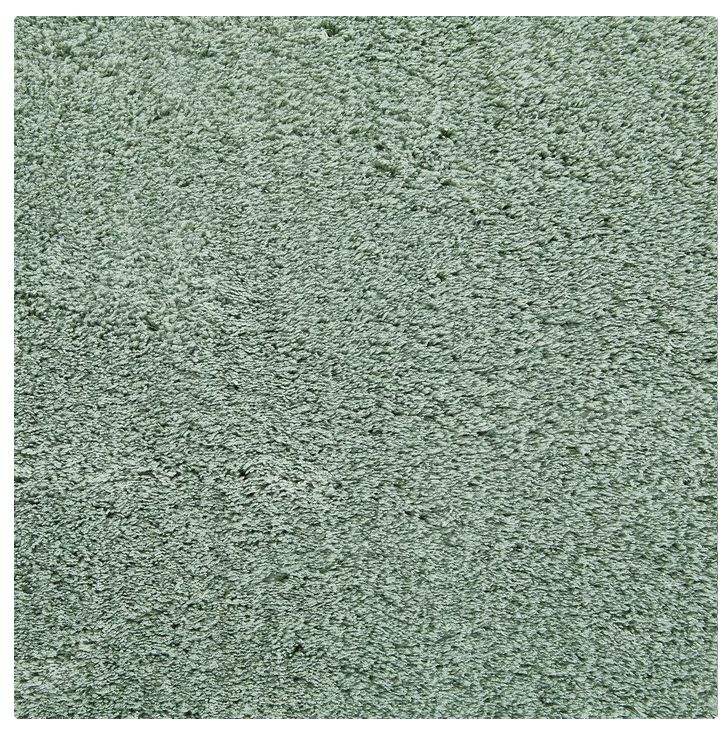 Flauschiger Teppich salbei grün