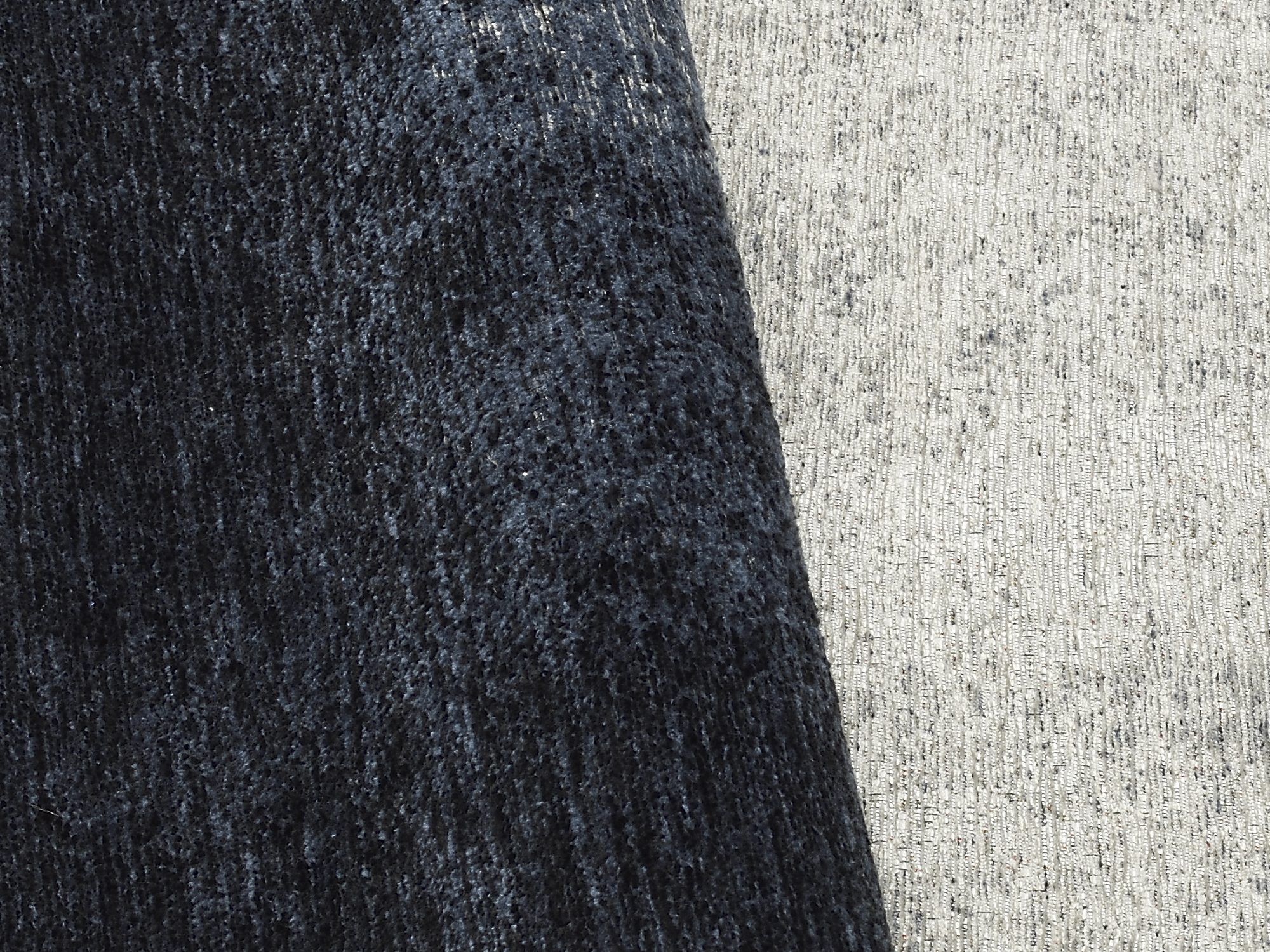 Opal Daylight Flachgewebe Teppich blau-grau