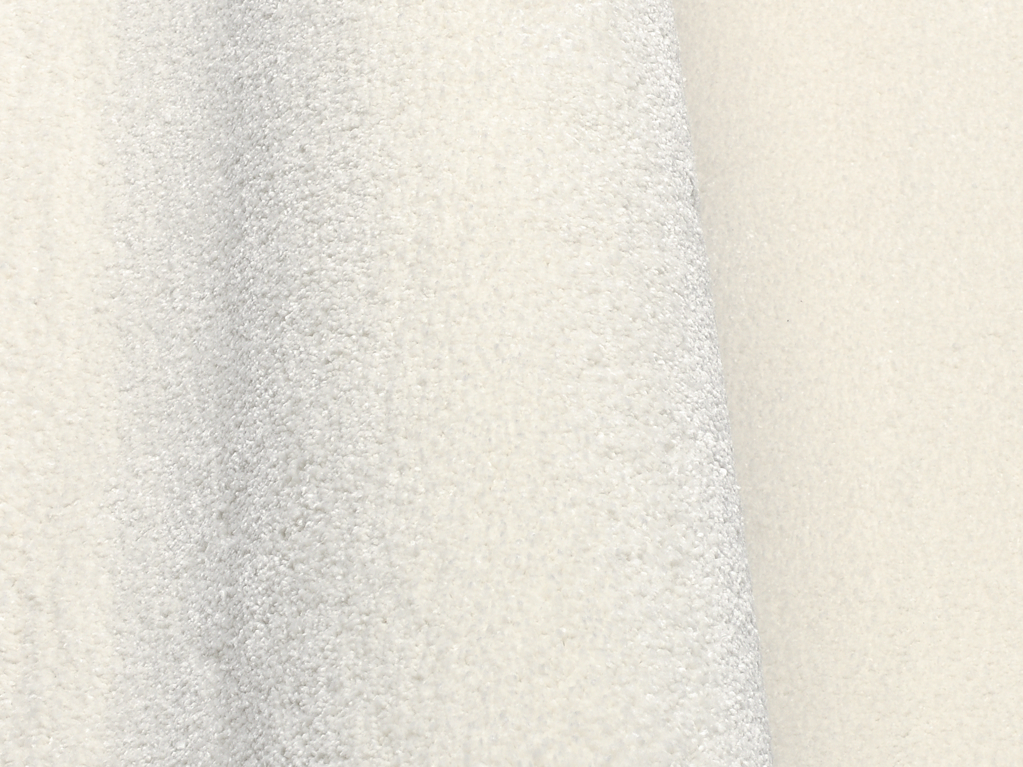 Komfort Uni Teppich off-white