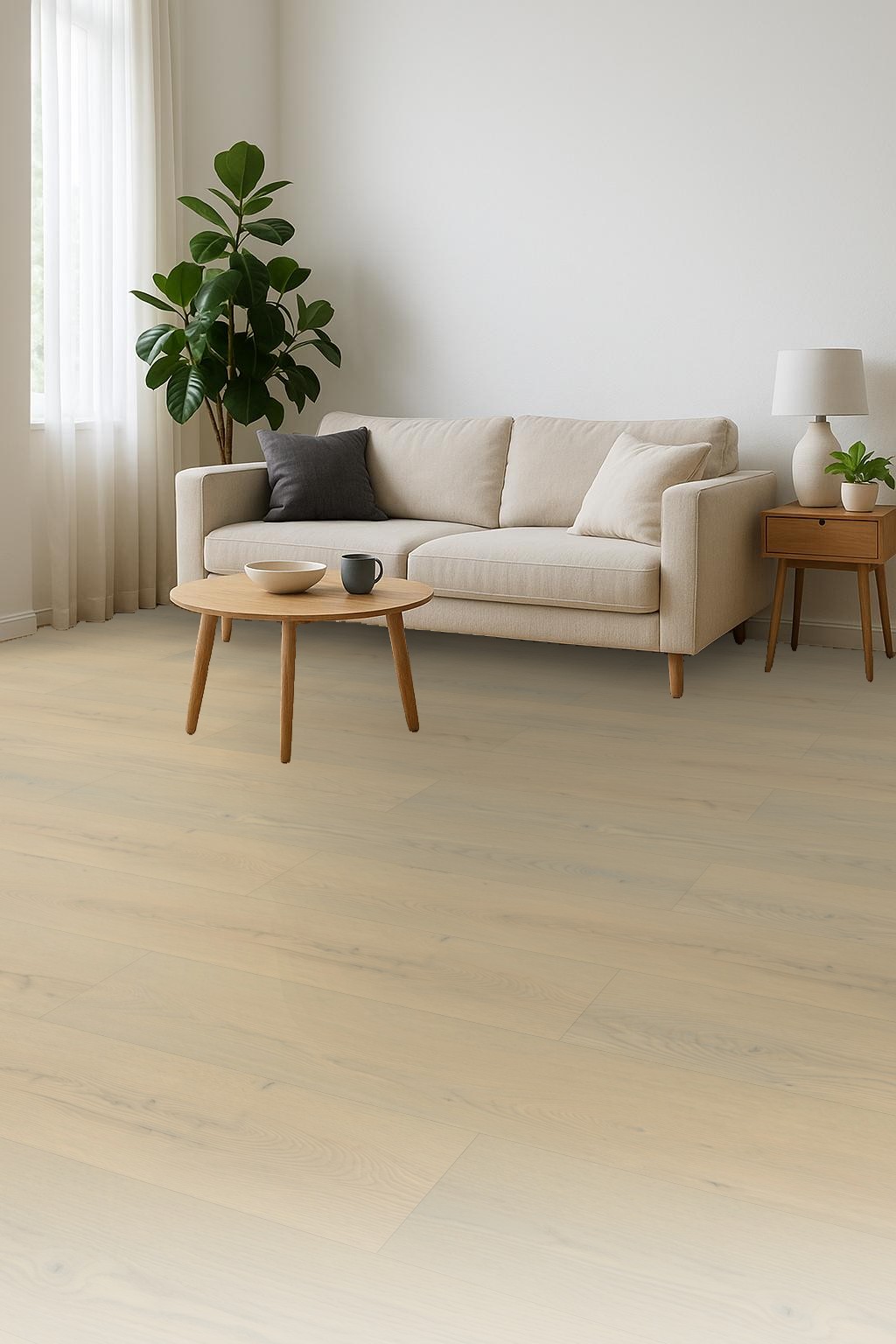 Premium Klick Vinyl Eiche Vanilla