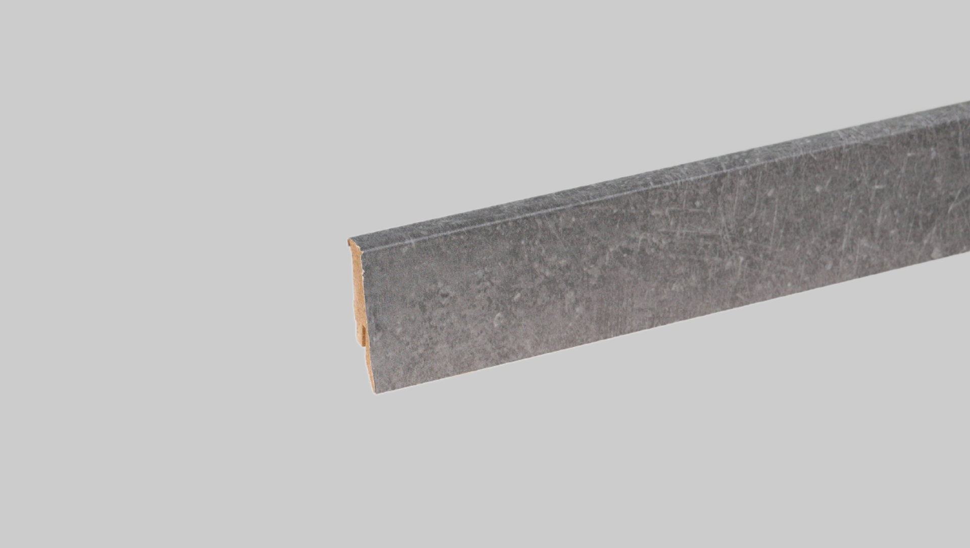 Fußleiste modern Steingrau 18 x 58mm