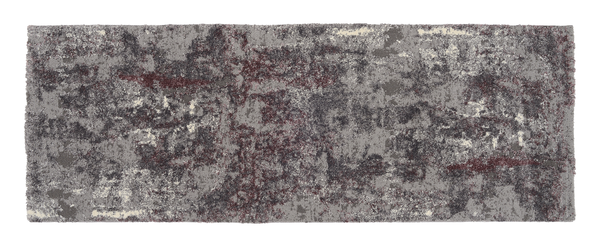 Teppich Marmoroptik Juwel Liray aubergine beige