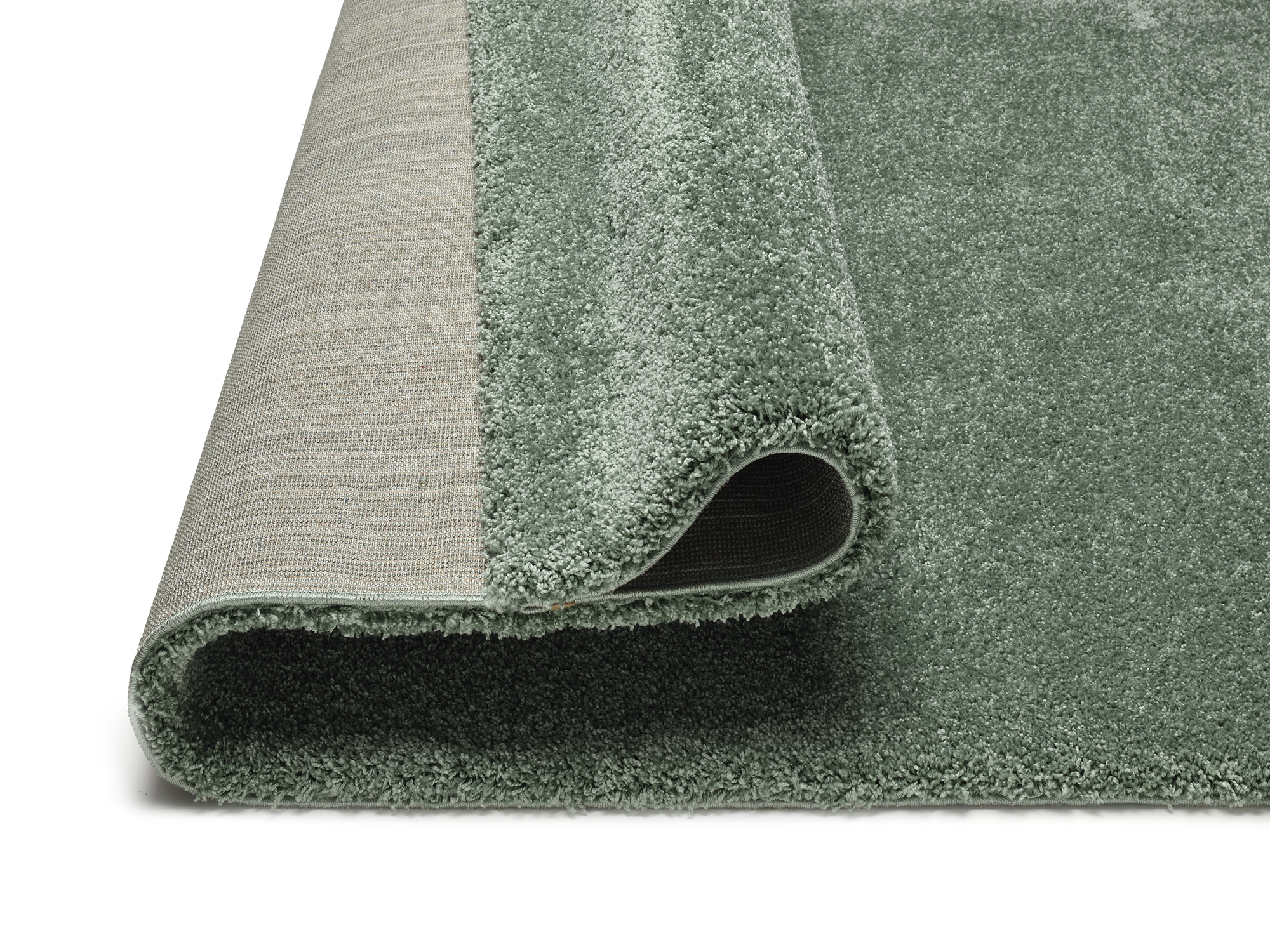 Montis Hochflor Teppich salbei
