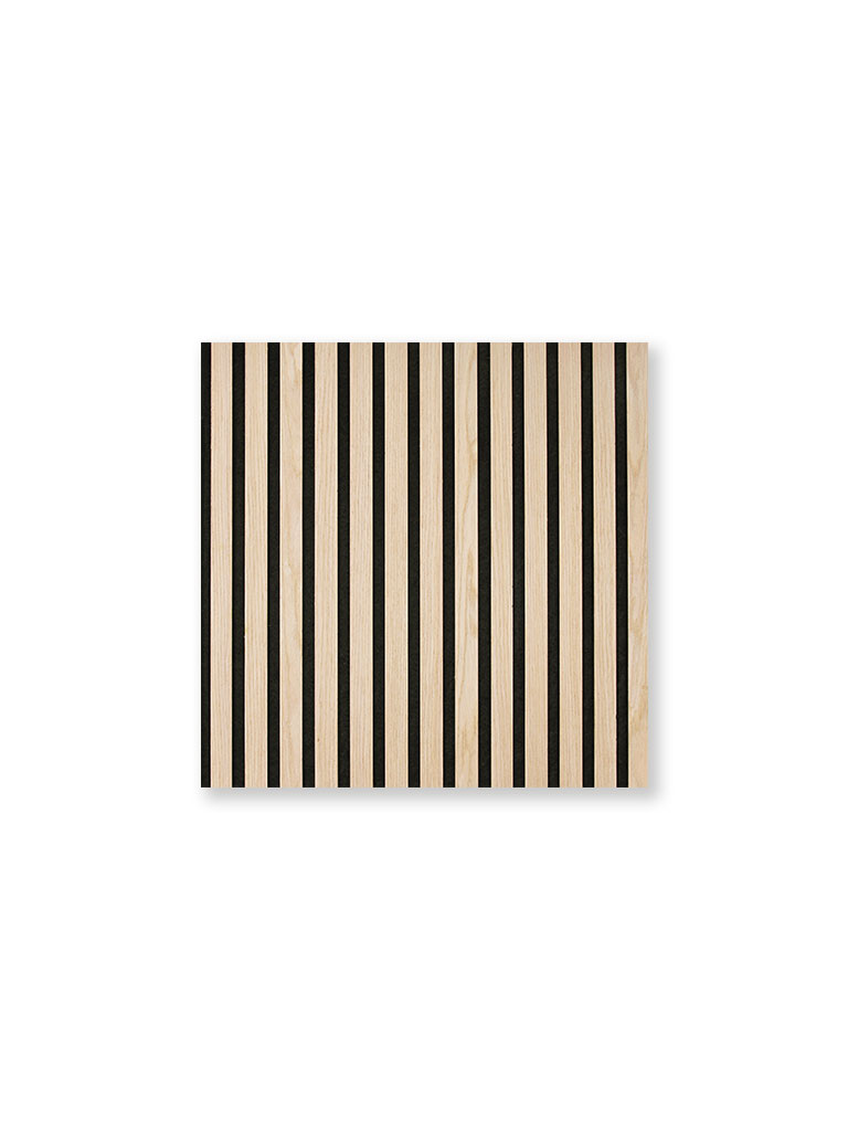 Wandpaneele Akustikpanelle Eiche schwarz 52x52cm