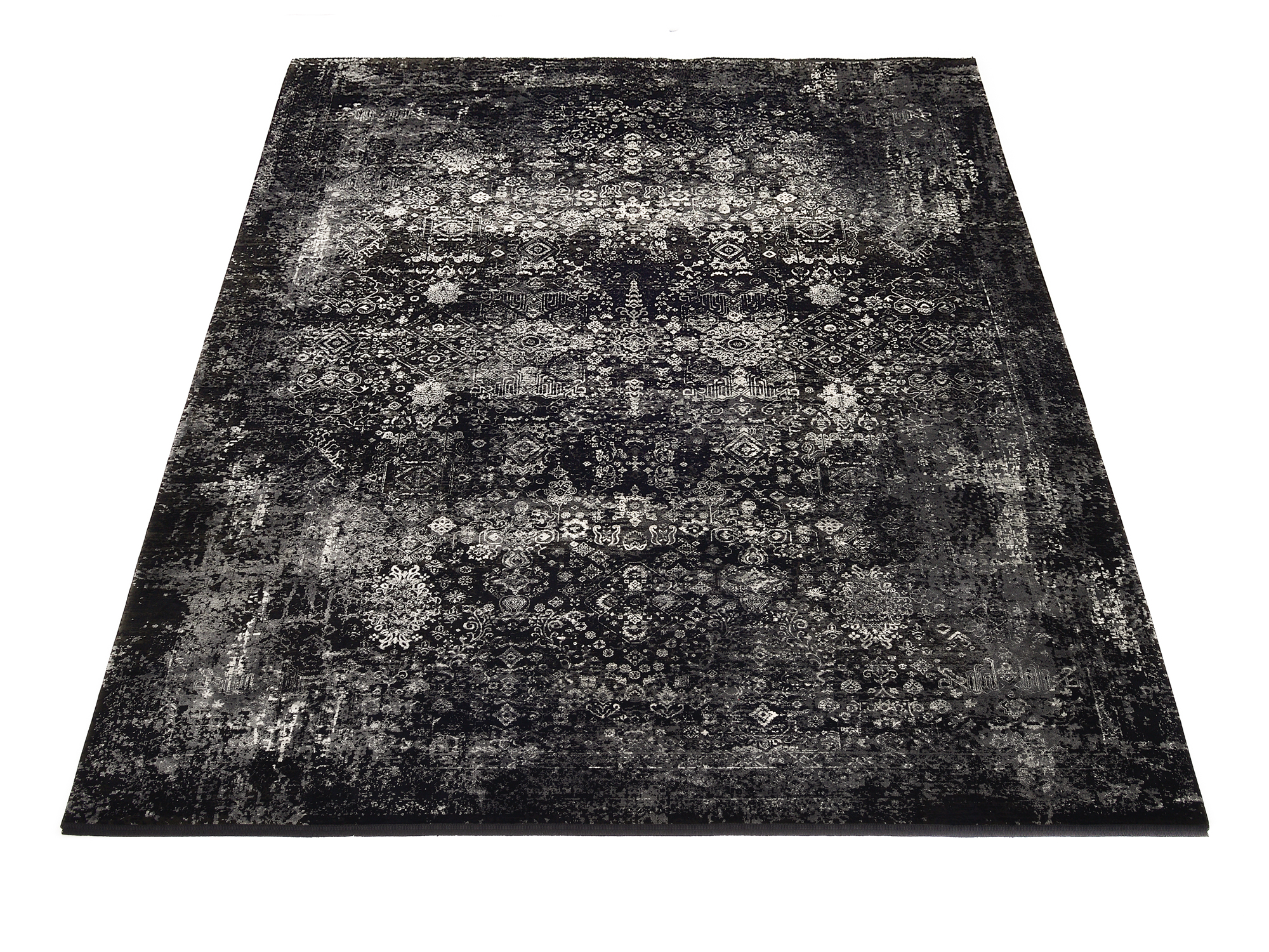 Bestseller Magic Designer Teppich schwarz-grau