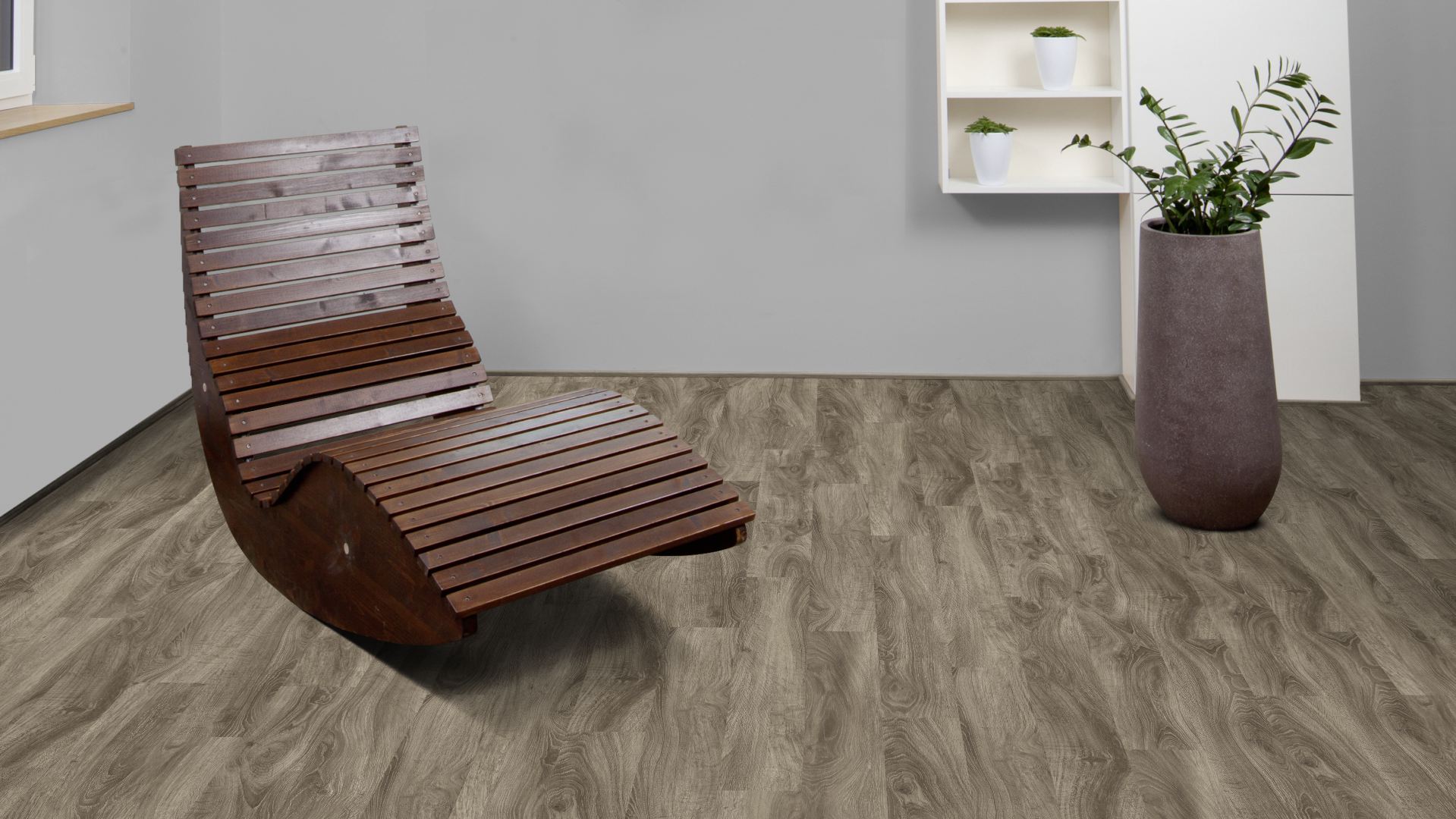 Klebe Vinyl Basic Eiche dunkelbraun