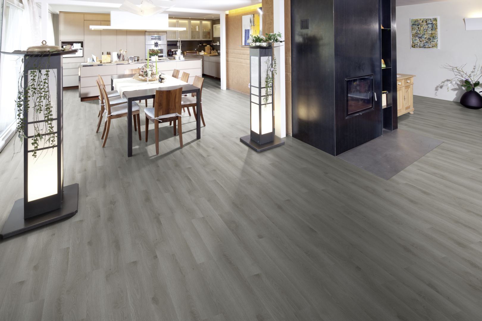 Klebe Vinyl Basic Eiche hellgrau