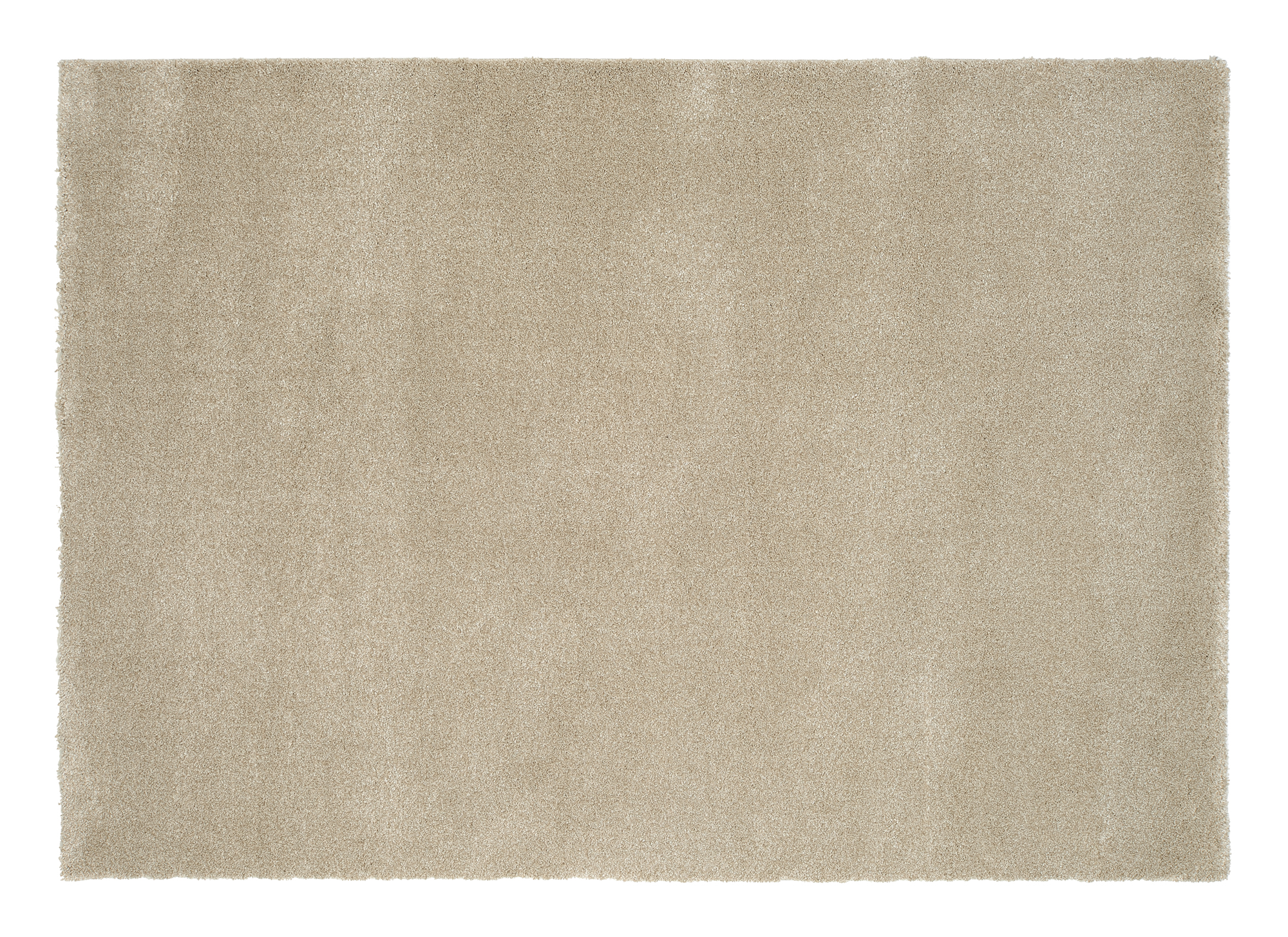 New Villa Melange Uni Teppich beige