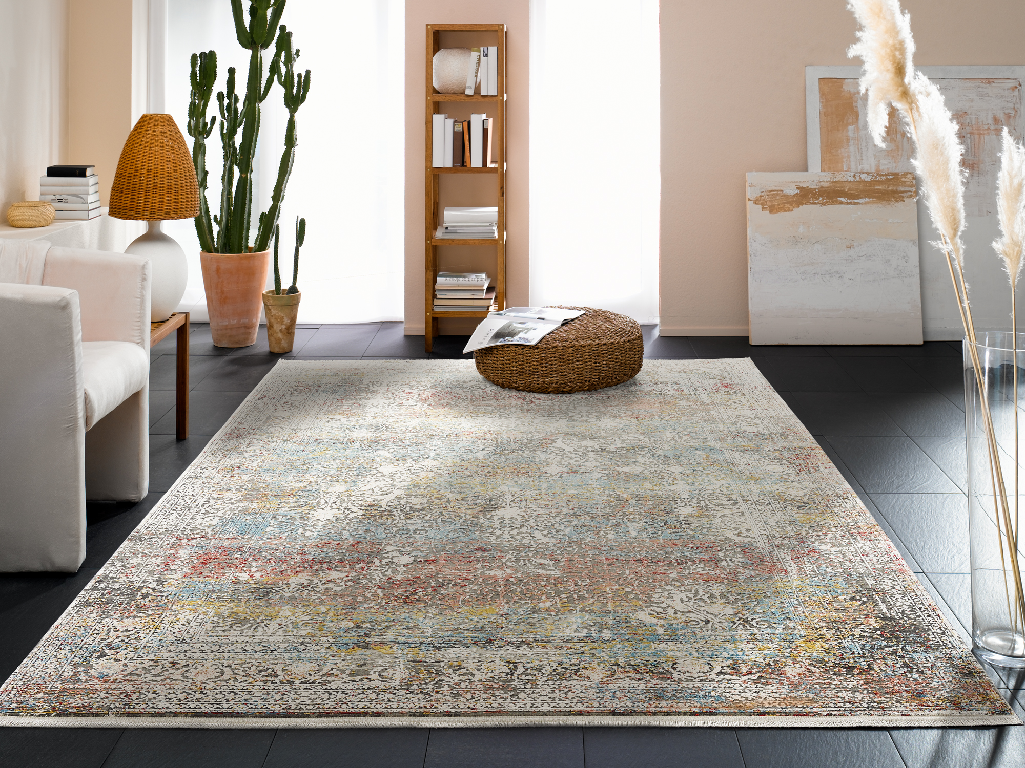 Teppich Bestseller Cava Multicolor