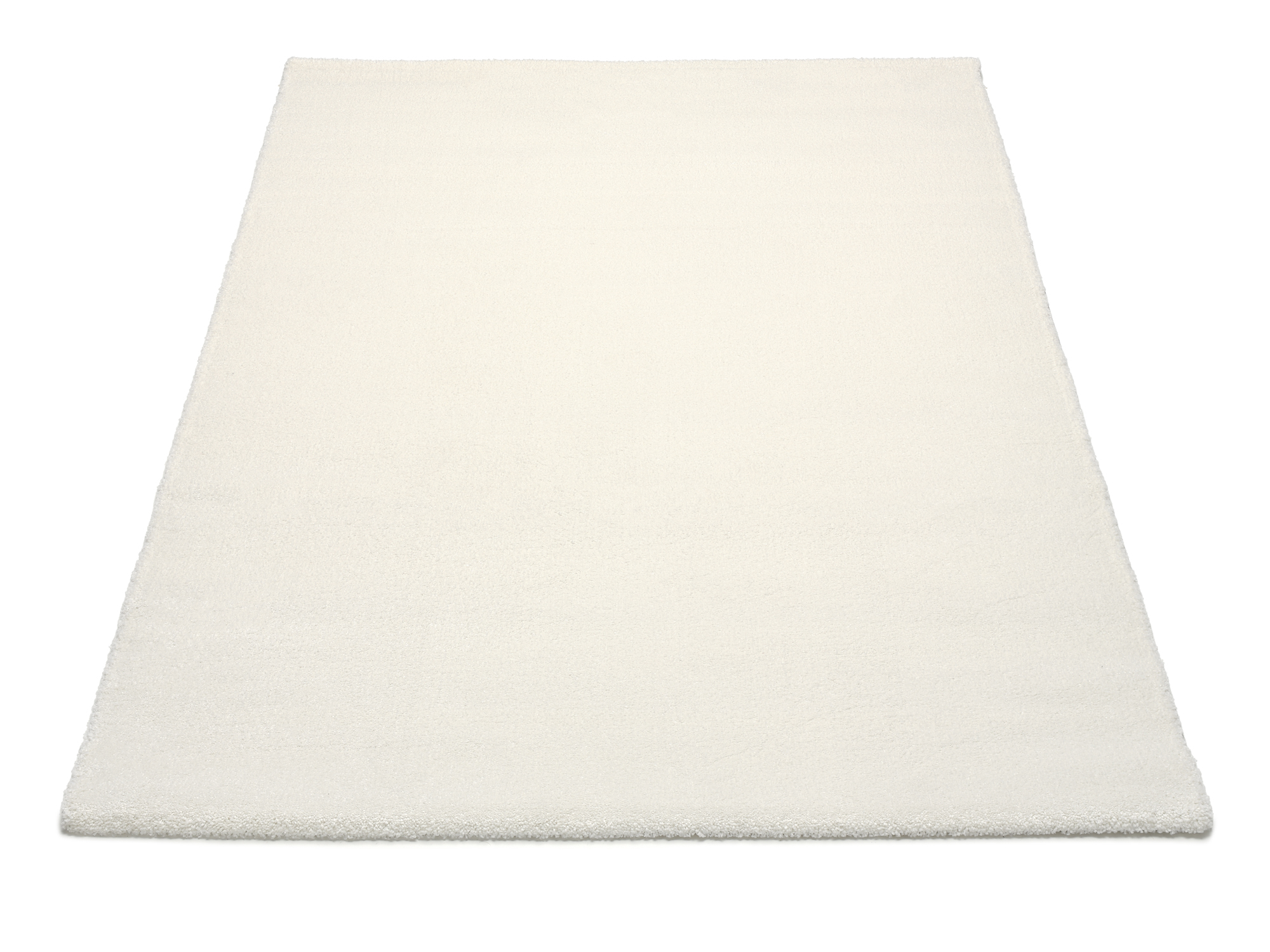 Komfort Uni Teppich off-white