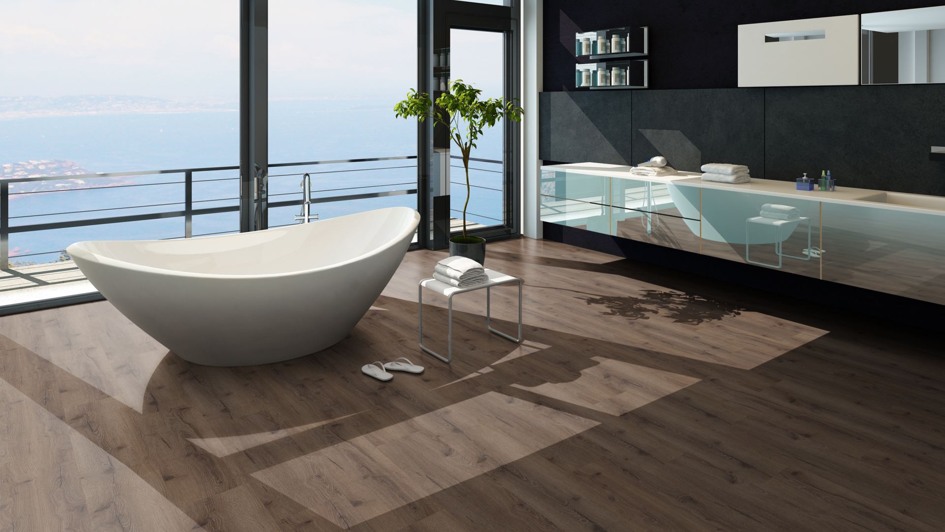 Klebe Vinyl Basic Asteiche Antik braun