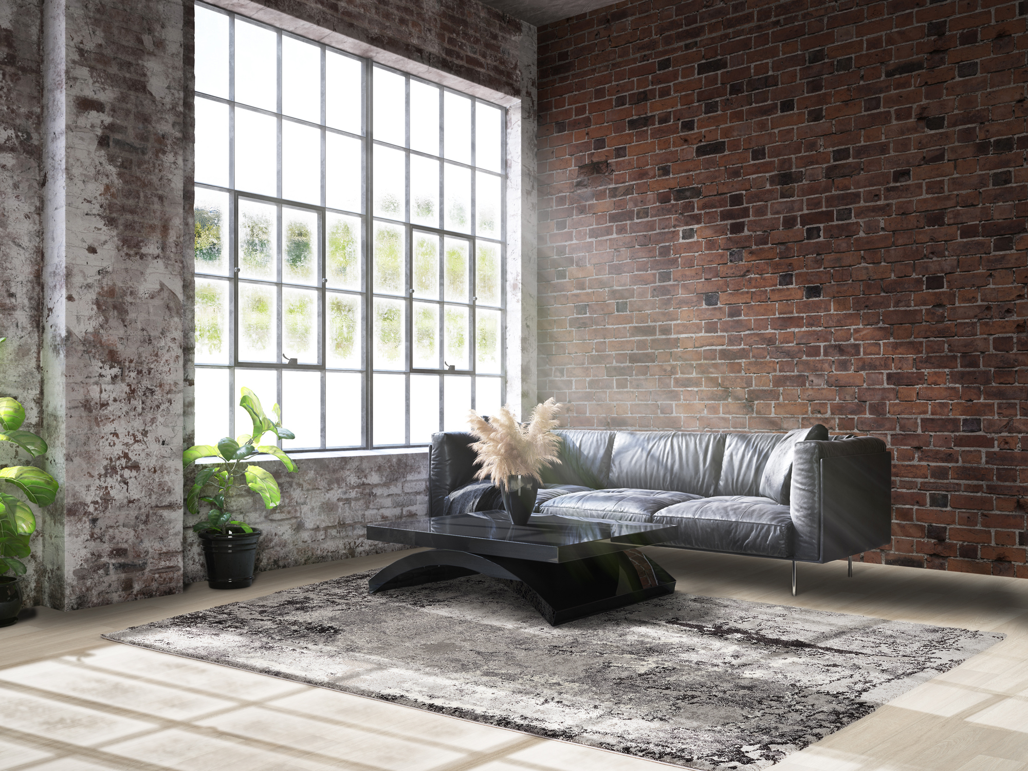 Teppich Juwel liray grau mix