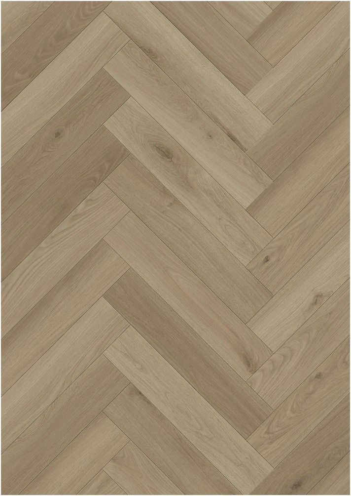 Klick Vinyl Herringbone Eiche cappuccino