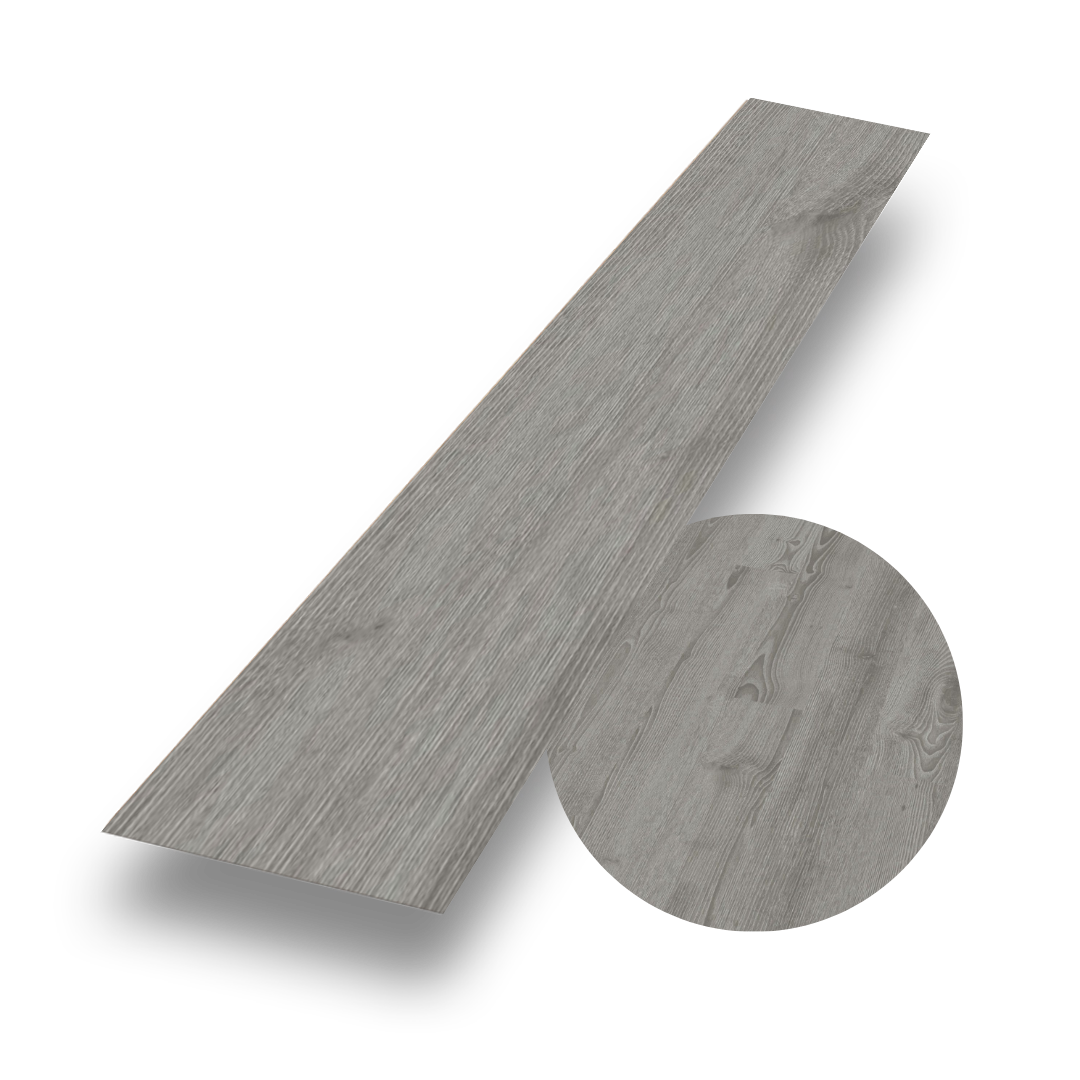 Klebe Vinyl Basic Eiche Steingrau