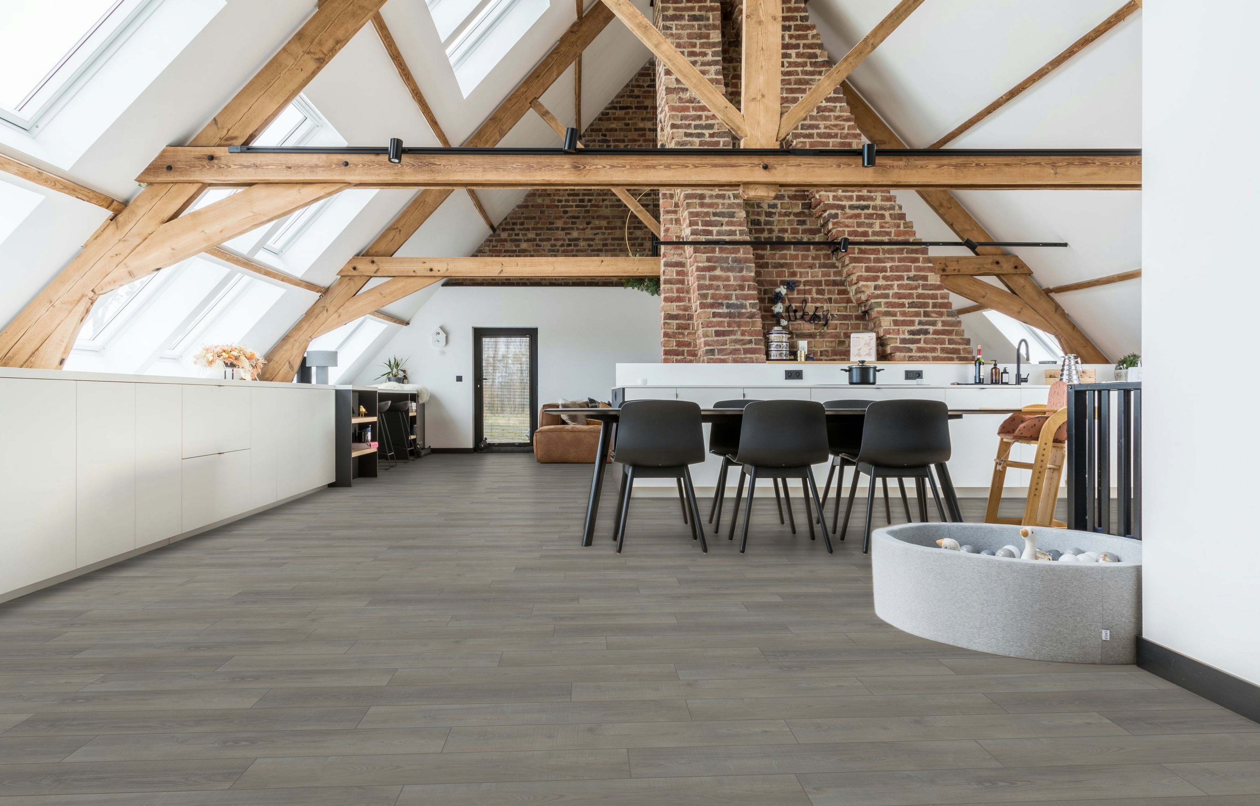 Coretec Haze Designboden grau