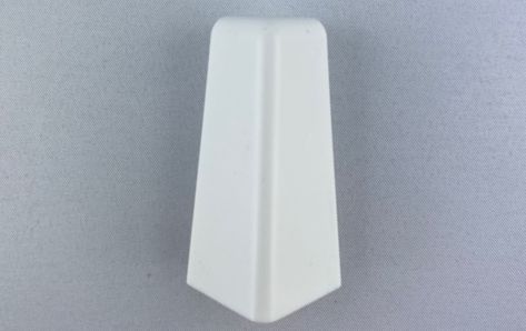 Sockelleisten Ecken Weiß 58 mm – Innenecke, Außenecke, Endkappen & Verbinder