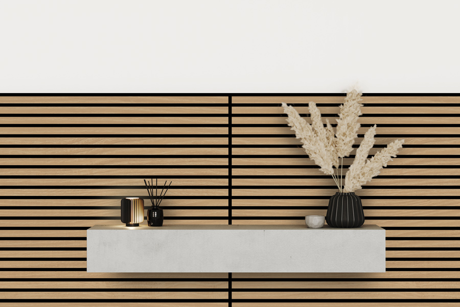 Akustikpaneel Teak 1206x800x22mm