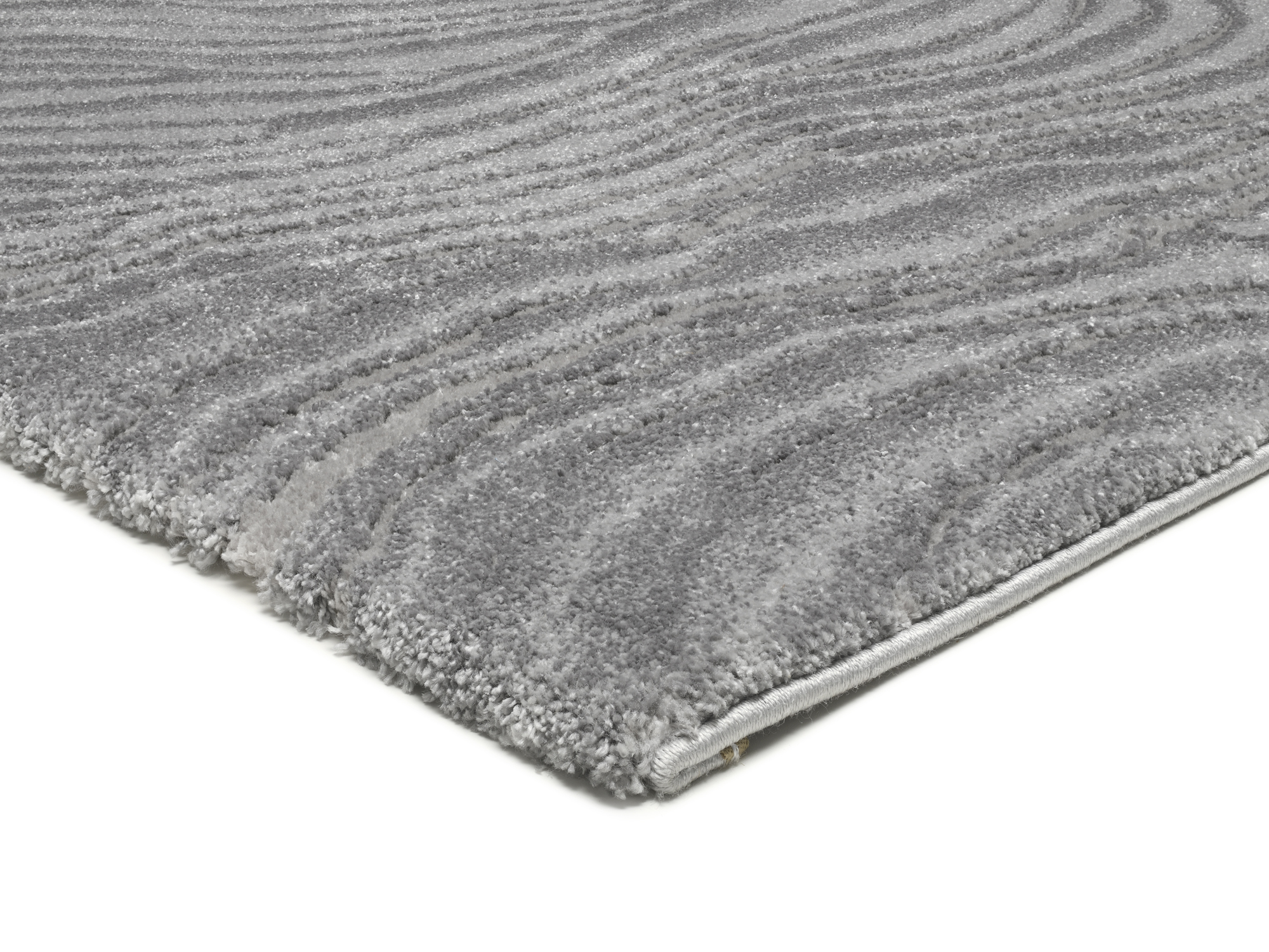 Liv Coral Designer Teppich grau