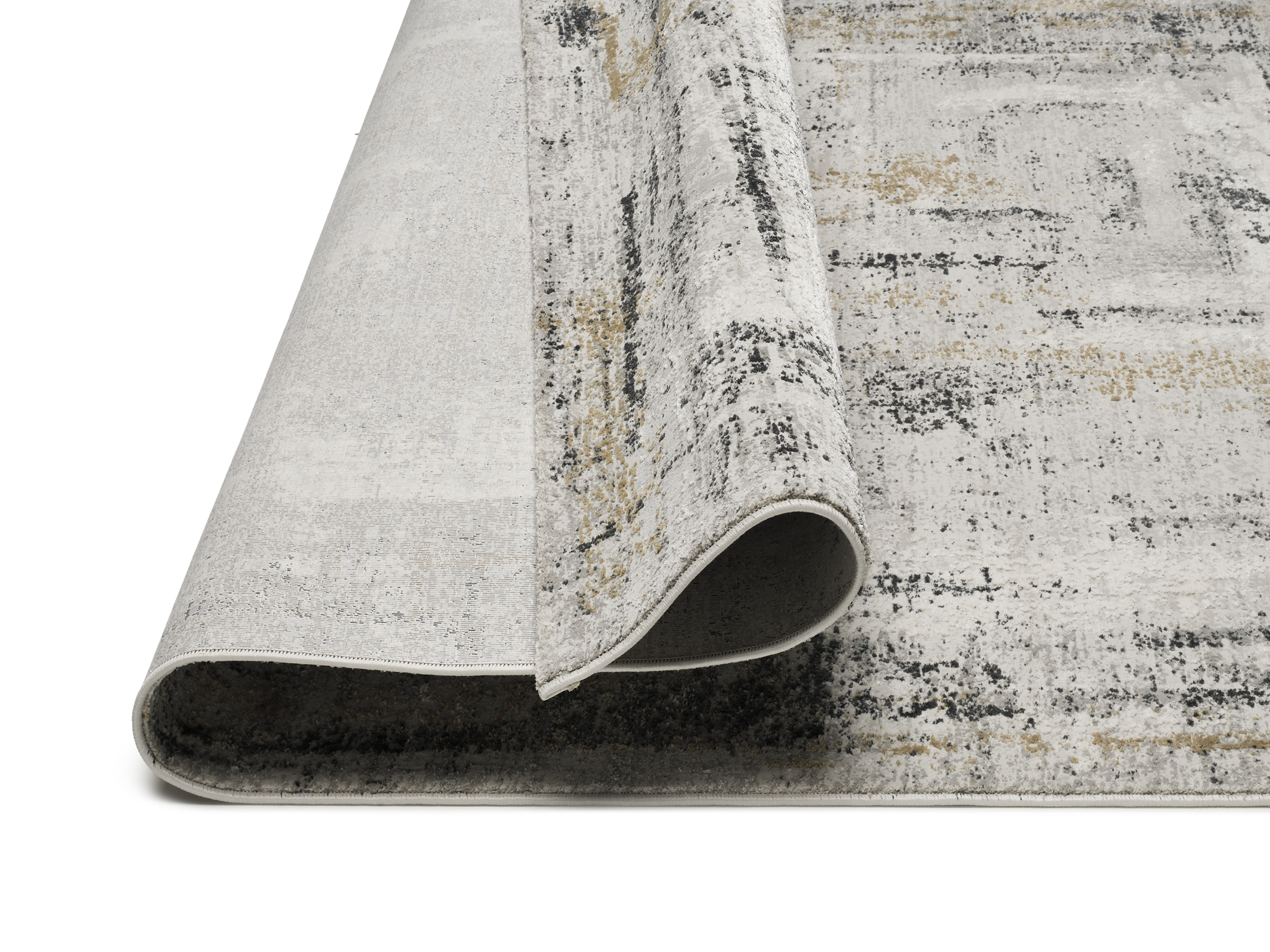 Manchester Delmont Designer Teppich grau