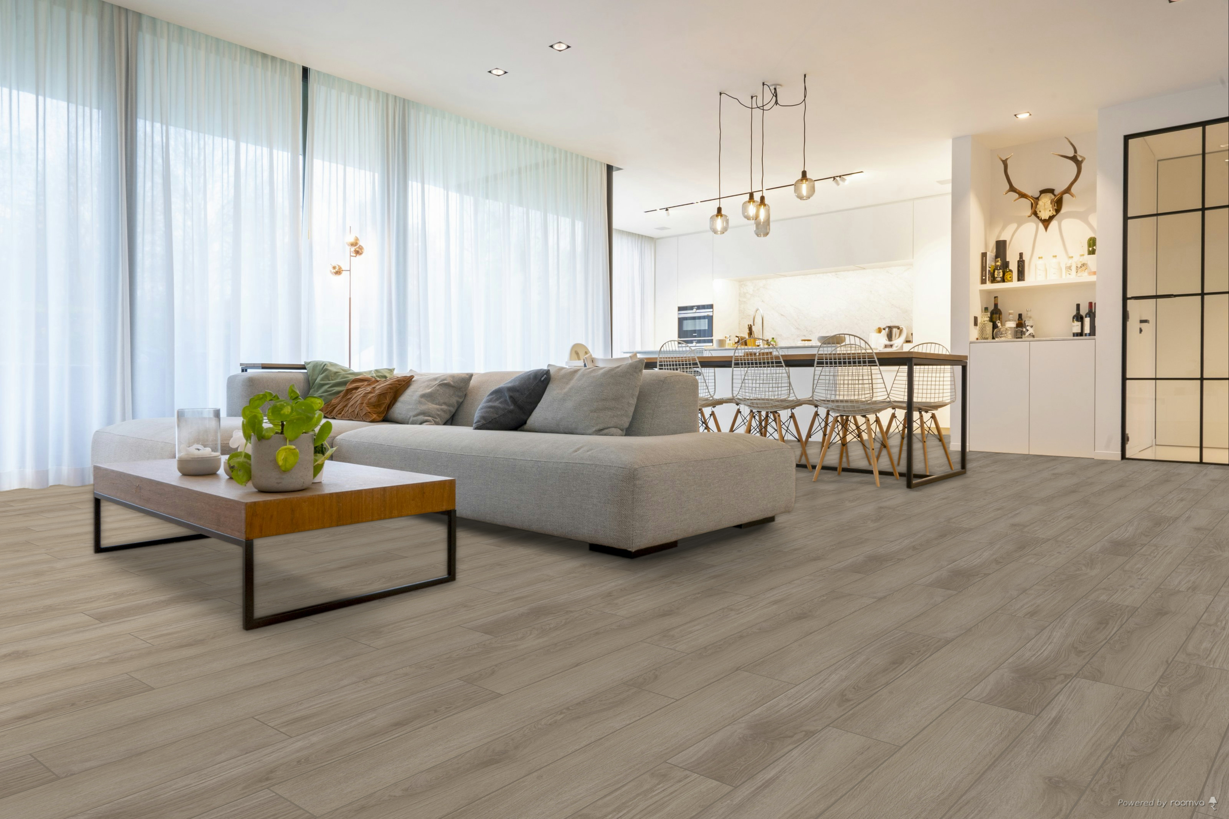 Coretec Timber Designboden Eiche hell