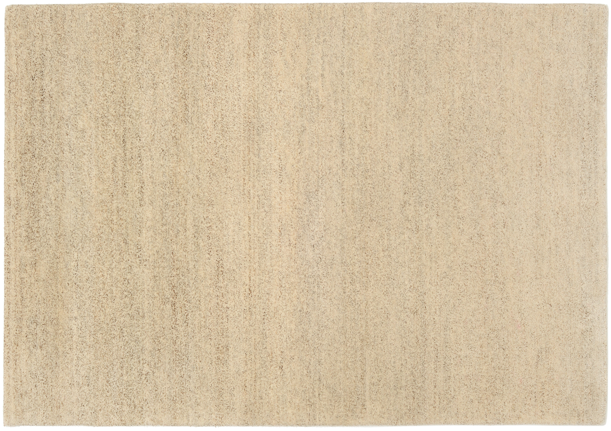 Davina Uni Wollteppich hemp