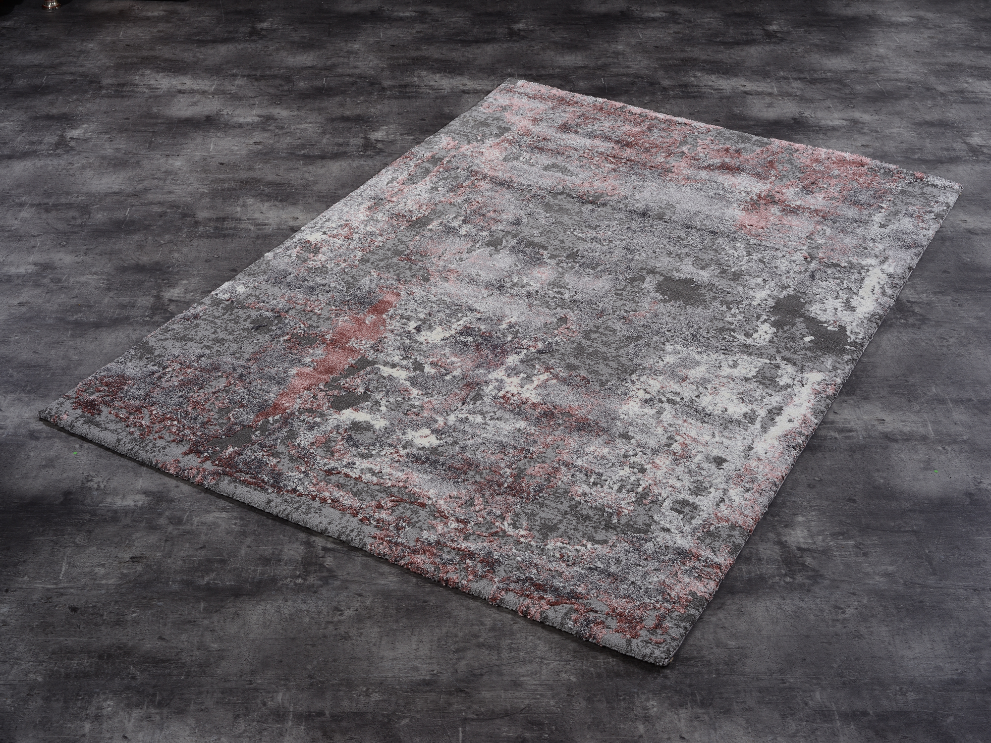 Juwel Liray Designer Teppich rosenholz