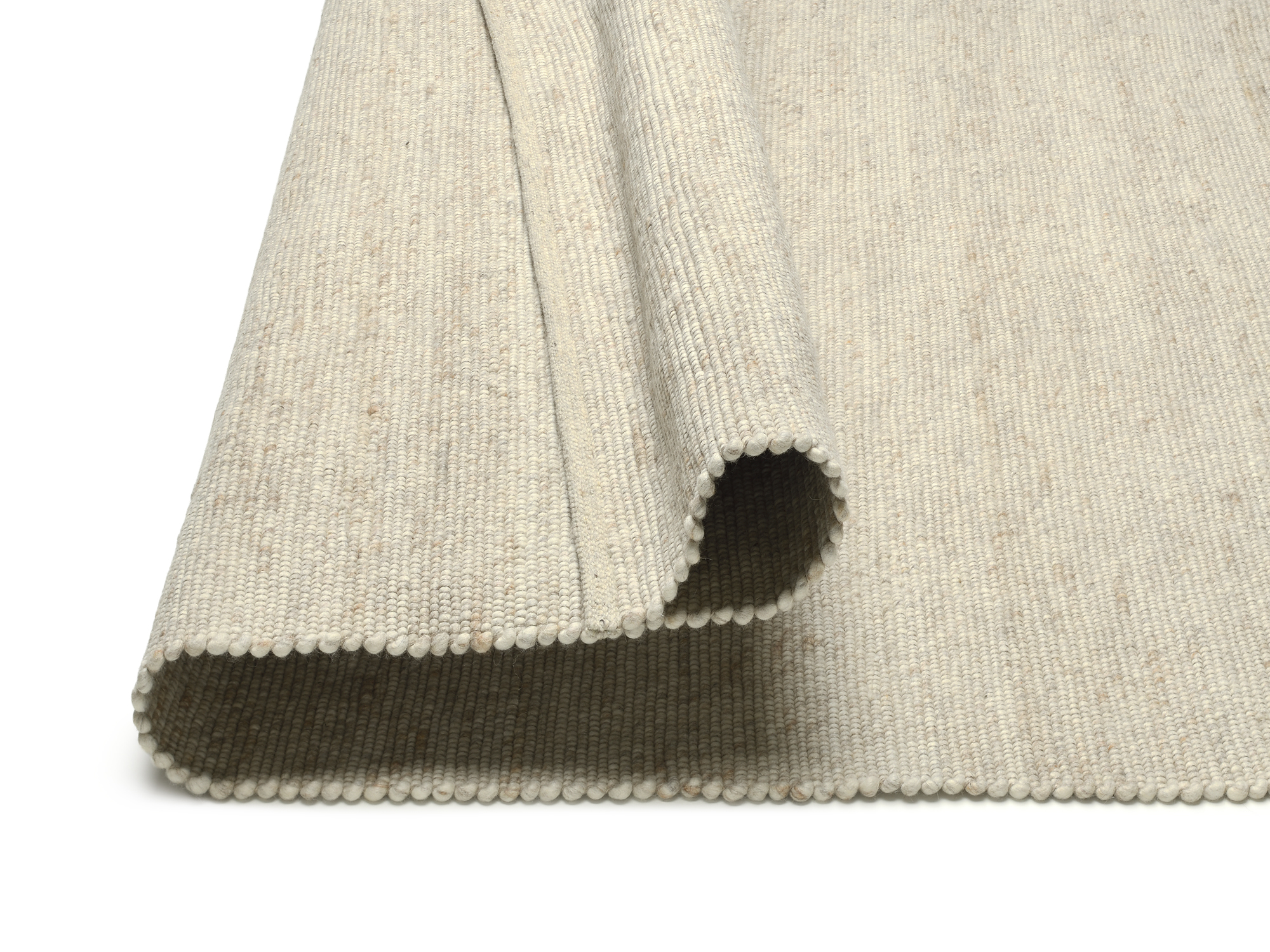 Tiny Handweb Teppich elfenbein