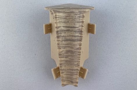 Innenecke Außenecke Endkappe Eiche Beige 58mm