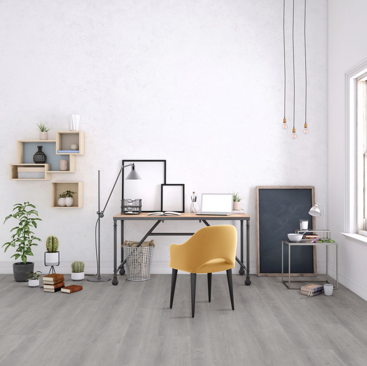 Klick Vinyl Repac Crea XL Decor 813 Grau – Landhausdiele mit Trittschalldämmung